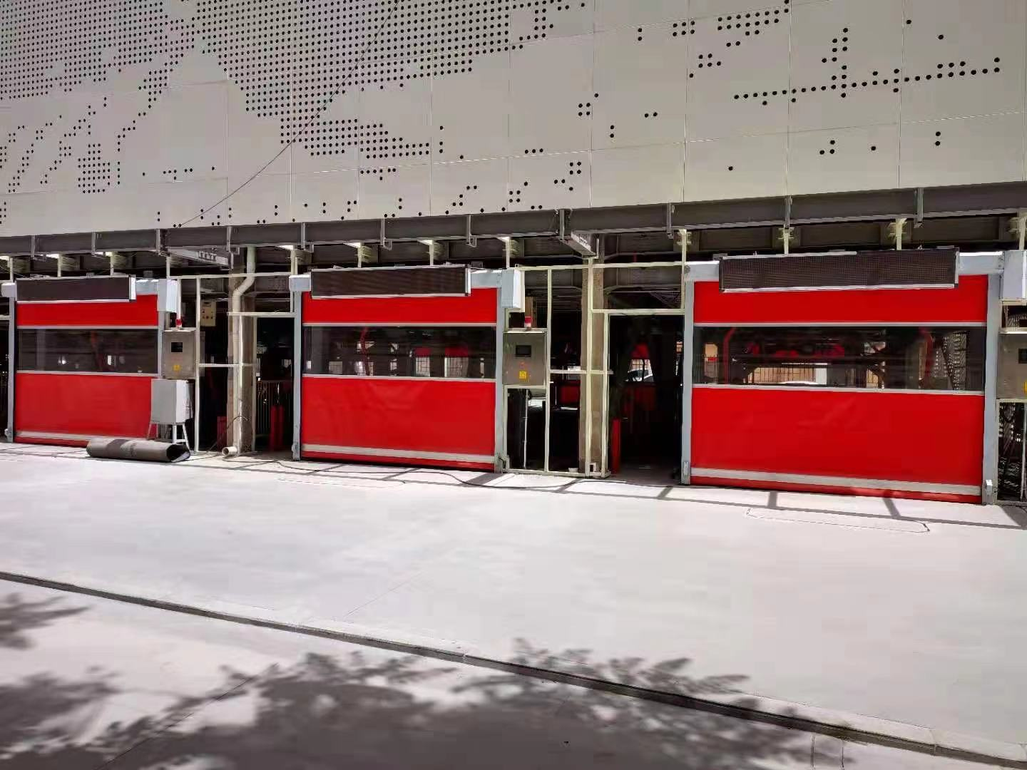 快速卷簾門(mén)如何調(diào)限位高度？